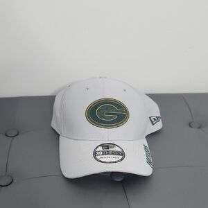 NFL White and Green Cap